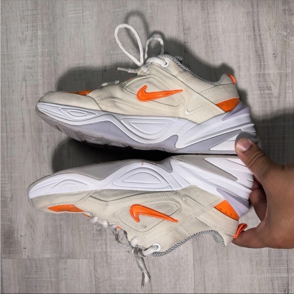 Nike M2K Tekno LX - Cream and Orange - Picture 4 of 5